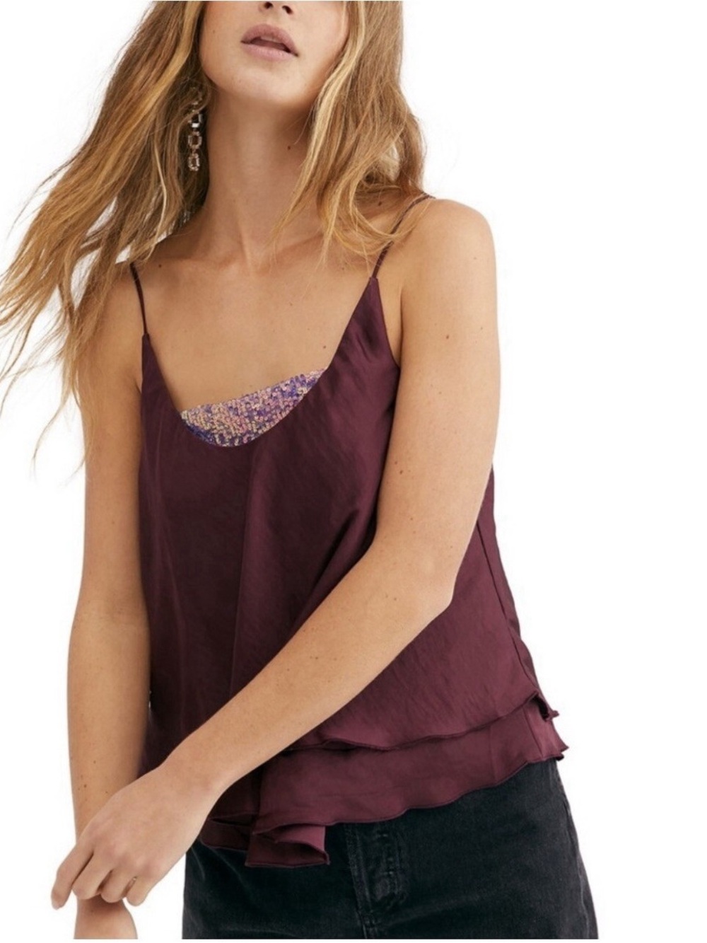 Free People Turn It On Cami
